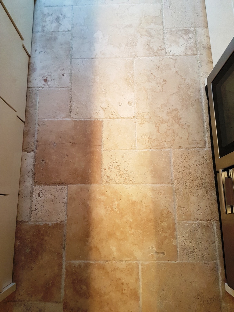 Limestone Kitchen Floor After Cleaning Chesterfield