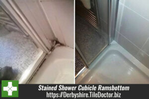 Grout Cleaning and Recolouring for a Stained Shower Cubicle in Ramsbottom