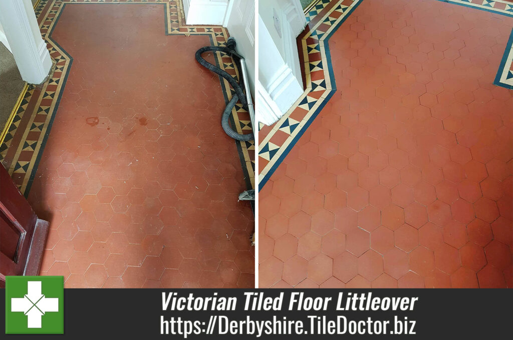 Victorian Tiled Floor Renovation in Littleover